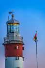 Eddystone Lighthouse, Plymouth, Devon, England. Lighthouse built on the Eddystone Rocks in 1759. Art Print